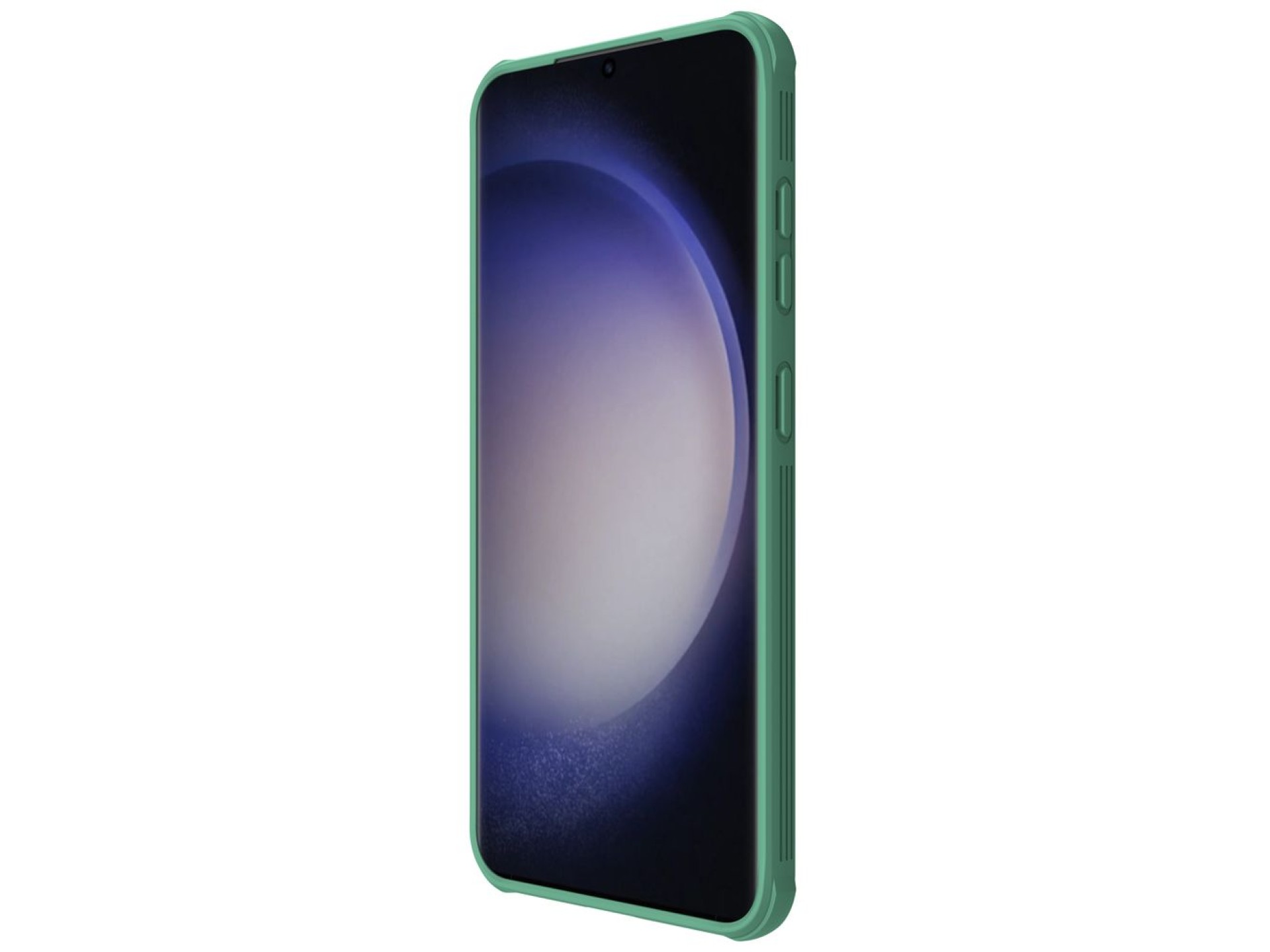 Capa protetora Nillkin CamShield Pro com protetor de câmera para Samsung Galaxy S24+ - verde