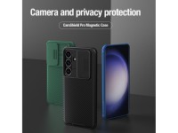 Capa protetora Nillkin CamShield Pro com protetor de câmera para Samsung Galaxy S24+ - verde Capa protetora Nillkin CamShield Pro com protetor de câmera para Samsung Galaxy S24+ - verde
