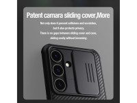 Capa protetora Nillkin CamShield Pro com protetor de câmera para Samsung Galaxy S24+ - verde Capa protetora Nillkin CamShield Pro com protetor de câmera para Samsung Galaxy S24+ - verde