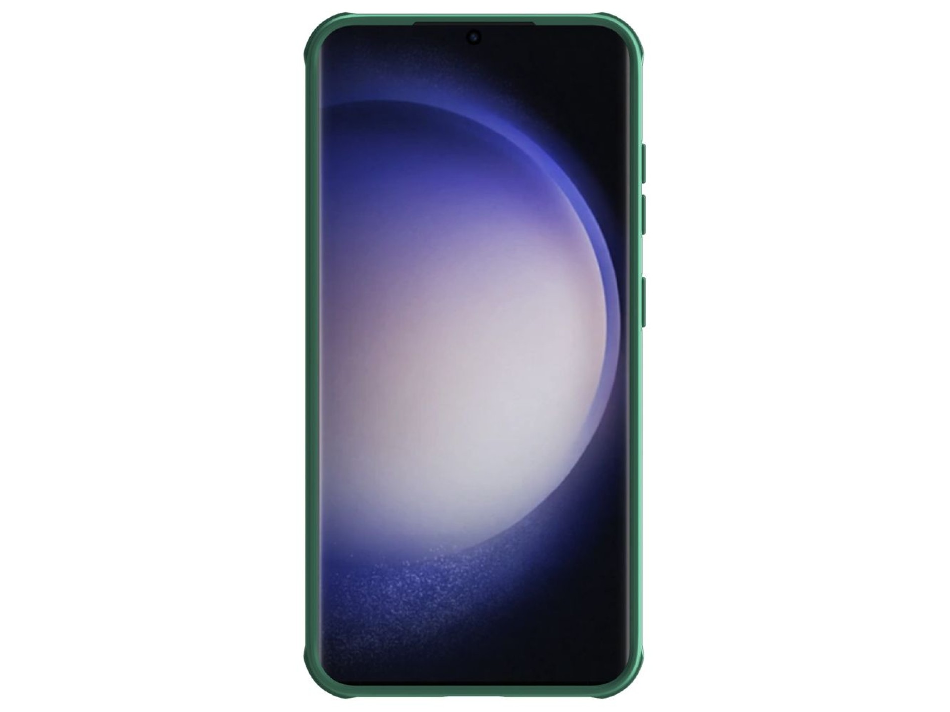 Capa protetora Nillkin CamShield Pro com protetor de câmera para Samsung Galaxy S24+ - verde