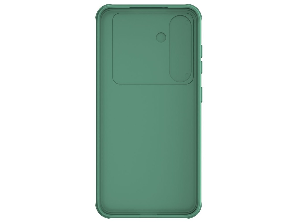 Capa protetora Nillkin CamShield Pro com protetor de câmera para Samsung Galaxy S24+ - verde