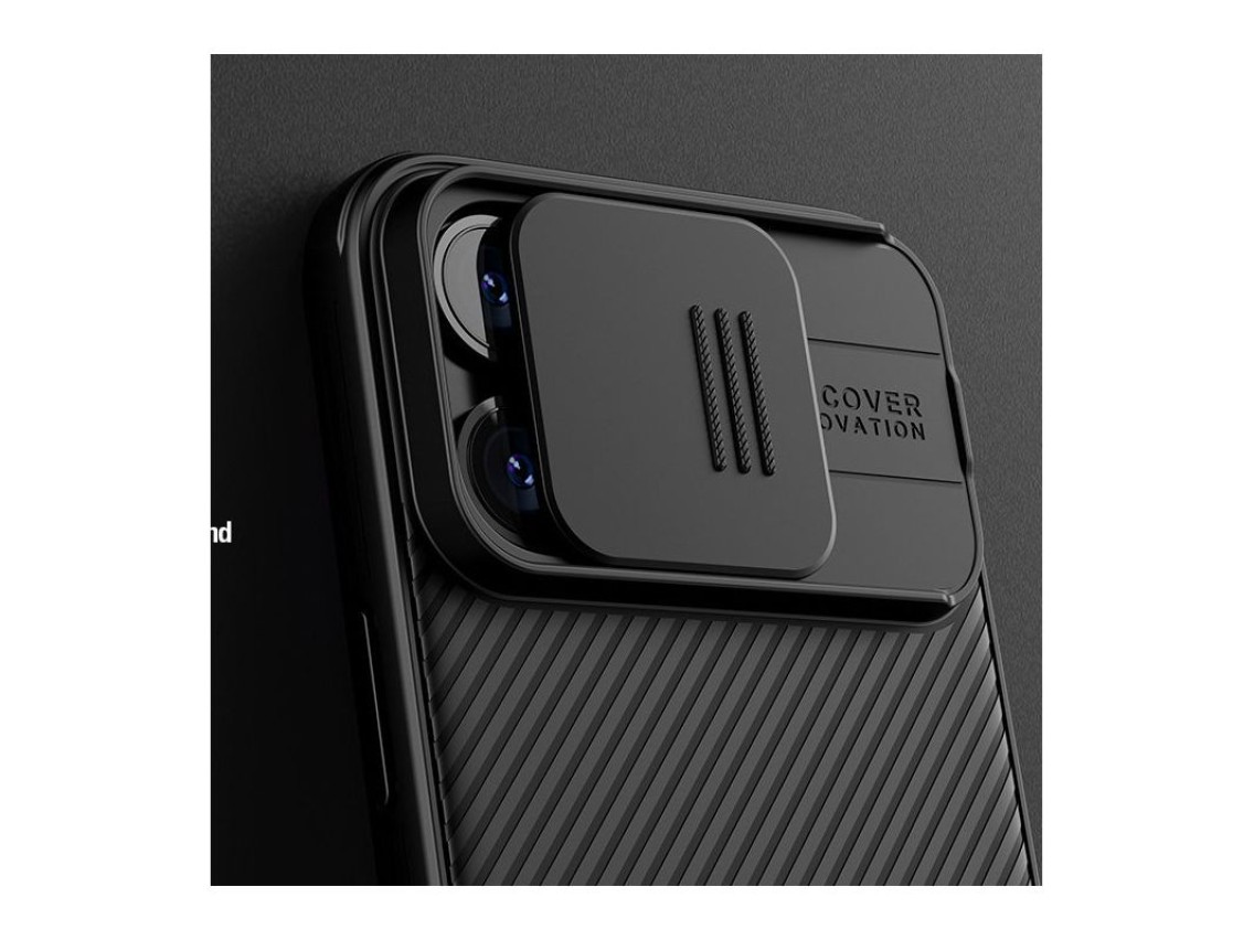 Nillkin CamShield Pro Magnetic Case for iPhone 15 Plus with Camera Protector - Blue