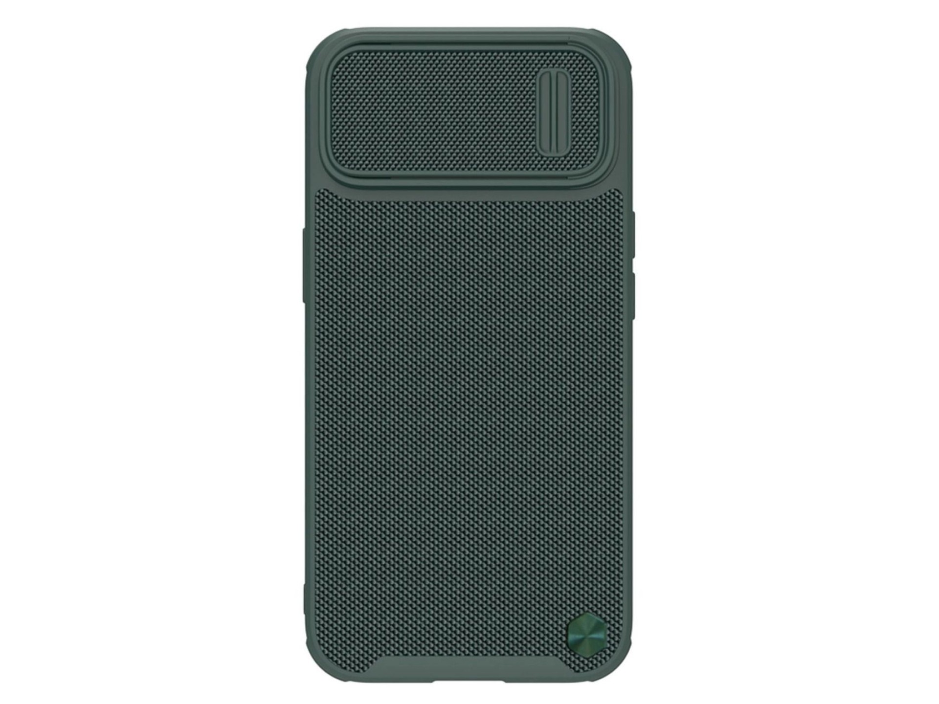 Funda Nillkin Textured S para iPhone 14 Pro Max, carcasa reforzada con tapa para la cámara, color ve