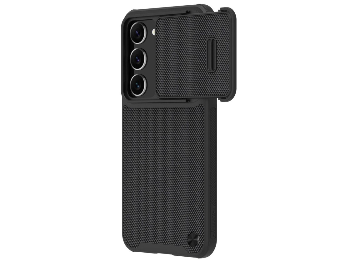 Nillkin Textured S Case for Samsung Galaxy S23+ armored cover with camera cover black