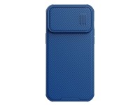 Capa Nillkin CamShield S para iPhone 14 Pro Max, com proteção reforçada para a câmera, azul. Capa Nillkin CamShield S para iPhone 14 Pro Max, com proteção reforçada para a câmera, azul.