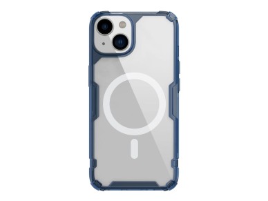 Funda protectora Nillkin Nature Pro con MagSafe para iPhone 15 Plus - azul