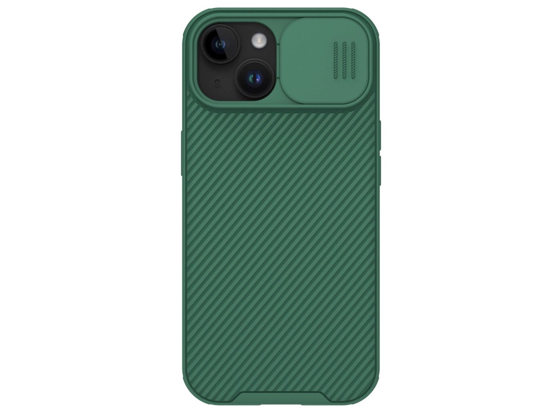 Nillkin CamShield Pro Magnetic Case for iPhone 15 Plus with Camera Protector - Green