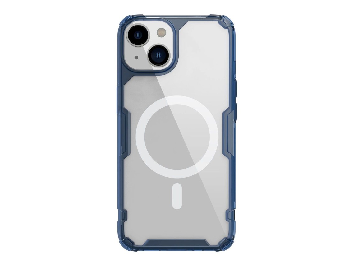 Funda protectora Nillkin Nature Pro con MagSafe para iPhone 15 Plus - azul
