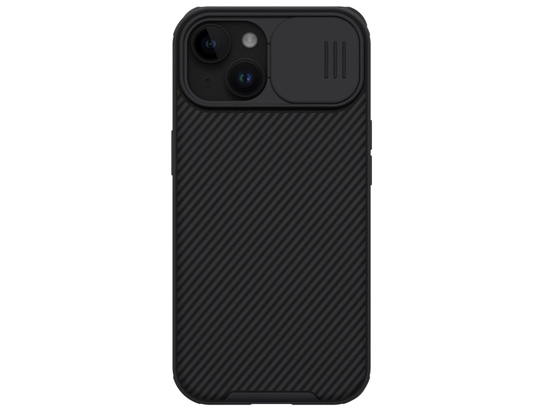 Nillkin CamShield Pro Magnetic Case for iPhone 15 Plus with Camera Protector - Black