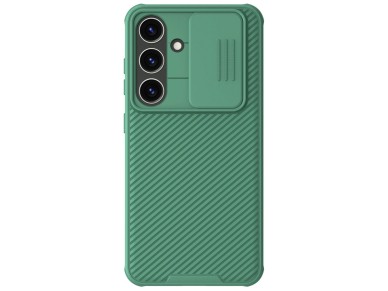 Funda protectora Nillkin CamShield Pro con cubierta para la cámara para Samsung Galaxy S24+ - verde Funda protectora Nillkin CamShield Pro con cubierta para la cámara para Samsung Galaxy S24+ - verde