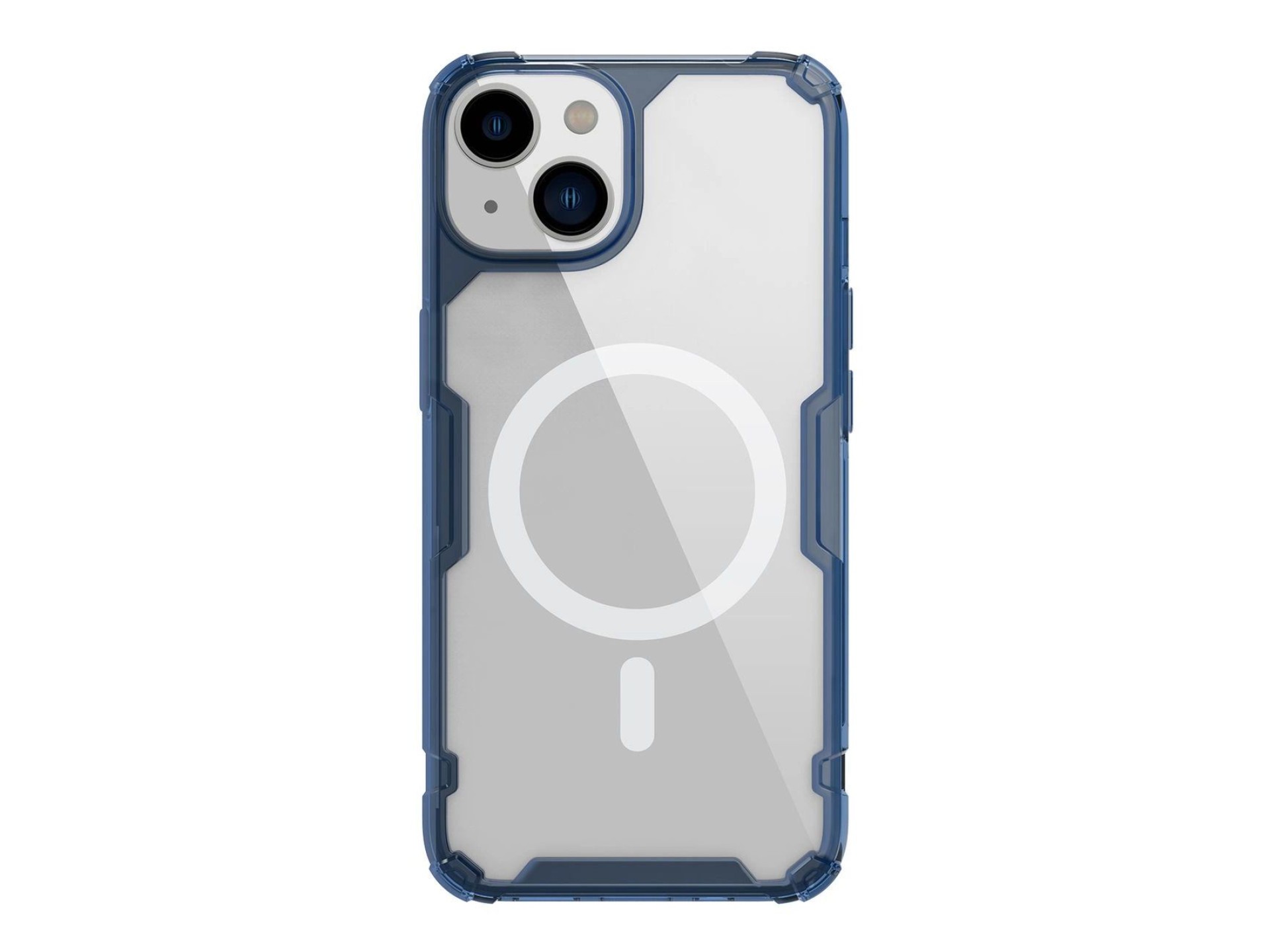 Nillkin Nature Pro armored case with MagSafe for iPhone 15 Plus - blue