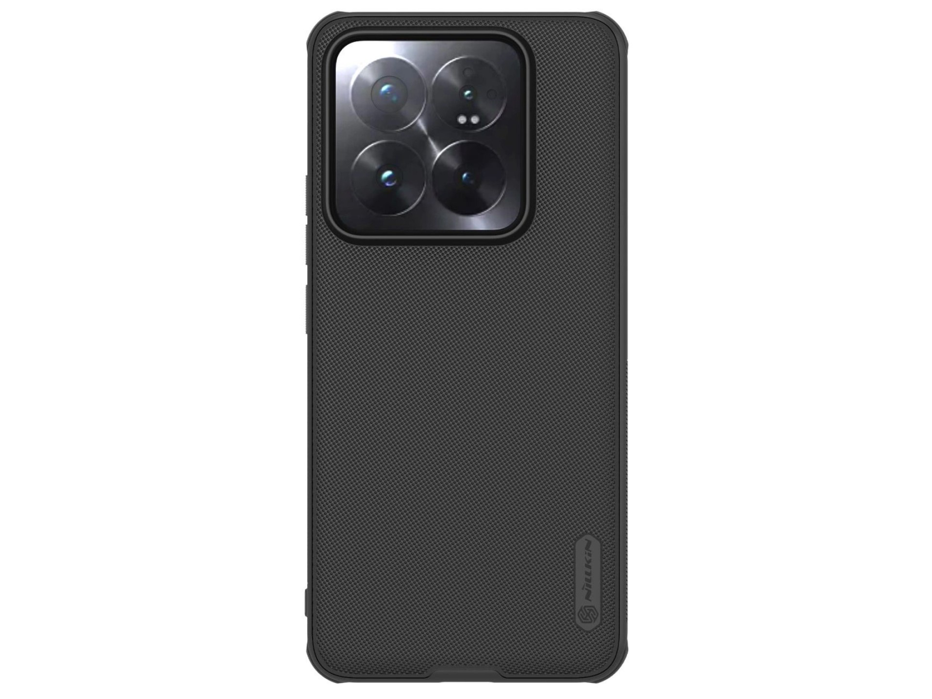Capa reforçada Nillkin Super Frosted Shield Pro para Xiaomi 14 Pro - preta