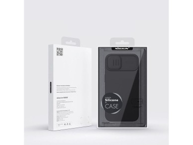 Nillkin CamShield Silky Silicone Case iPhone 14 Plus Case with Camera Protector Blue Nillkin CamShield Silky Silicone Case iPhone 14 Plus Case with Camera Protector Blue