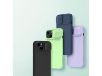 Funda magnética de silicona Nillkin CamShield para iPhone 14 Plus, cubierta magnética MagSafe con pr Funda magnética de silicona Nillkin CamShield para iPhone 14 Plus, cubierta magnética MagSafe con pr