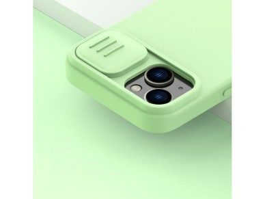 Nillkin CamShield Magnetic Silicone Case iPhone 14 Plus Magnetic MagSafe Cover with Camera Protector Nillkin CamShield Magnetic Silicone Case iPhone 14 Plus Magnetic MagSafe Cover with Camera Protector