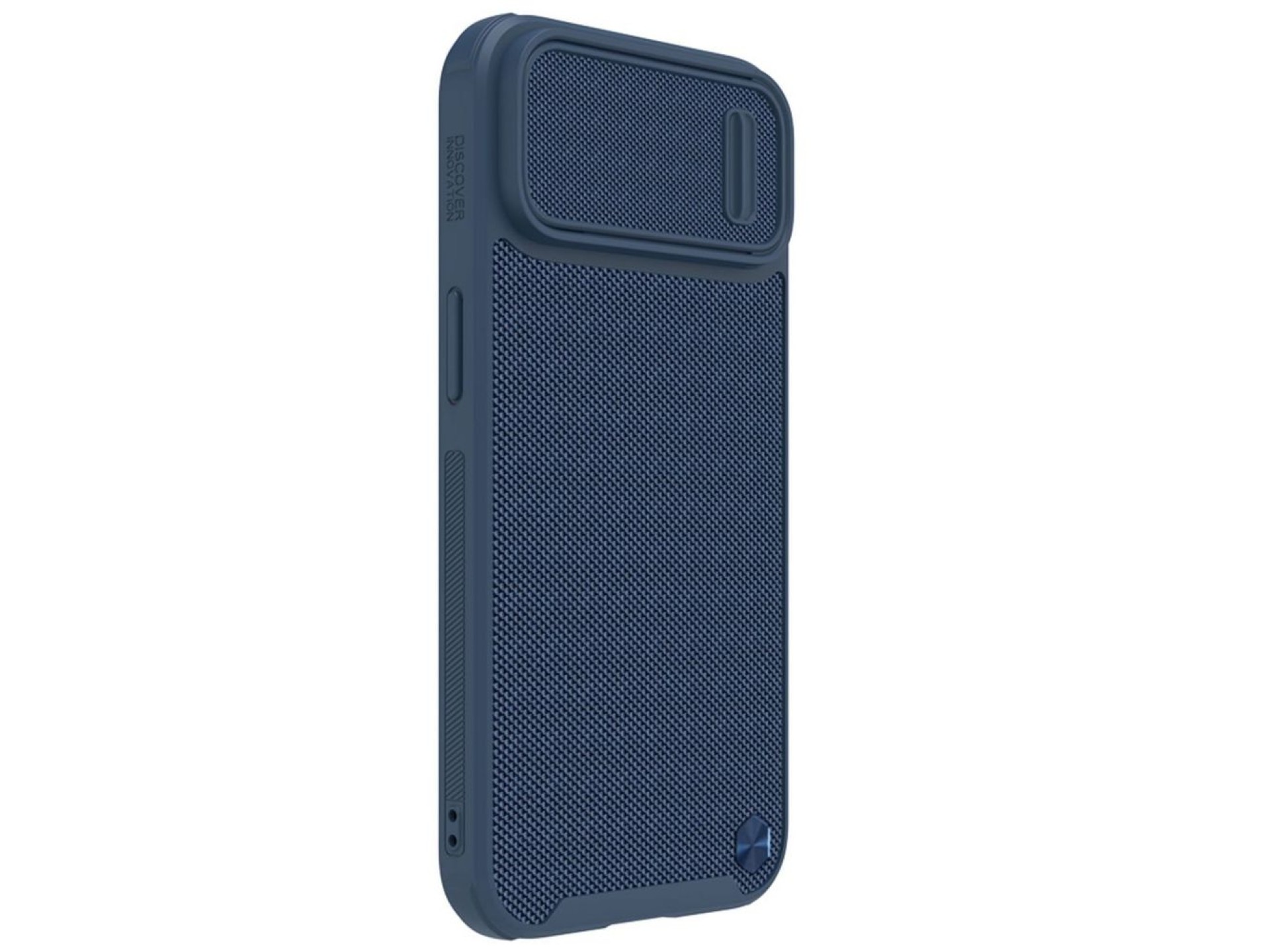 Nillkin Textured S Case for iPhone 14, armored cover with camera cover, blue