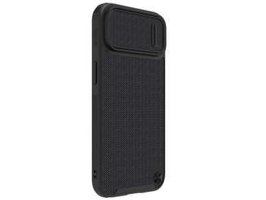 Nillkin Textured S Case iPhone 14 Plus armored cover with camera cover, black Nillkin Textured S Case iPhone 14 Plus armored cover with camera cover, black