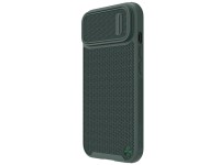Capa Nillkin Textured S para iPhone 14 Plus, capa protetora reforçada com protetor de câmera, verde. Capa Nillkin Textured S para iPhone 14 Plus, capa protetora reforçada com protetor de câmera, verde.