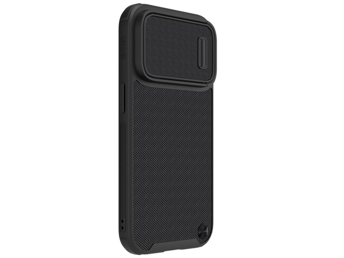 Nillkin Textured S Case iPhone 14 Pro Max case with camera cover black