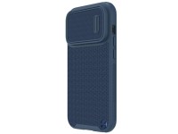 Capa Nillkin Textured S para iPhone 14 Pro Max, capa protetora reforçada com protetor de câmera, azu Capa Nillkin Textured S para iPhone 14 Pro Max, capa protetora reforçada com protetor de câmera, azu