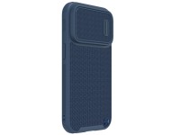 Capa Nillkin Textured S para iPhone 14 Pro Max, capa protetora reforçada com protetor de câmera, azu Capa Nillkin Textured S para iPhone 14 Pro Max, capa protetora reforçada com protetor de câmera, azu