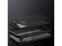 Capa de couro Nillkin CamShield S para iPhone 14 Plus com protetor de câmera verde Capa de couro Nillkin CamShield S para iPhone 14 Plus com protetor de câmera verde