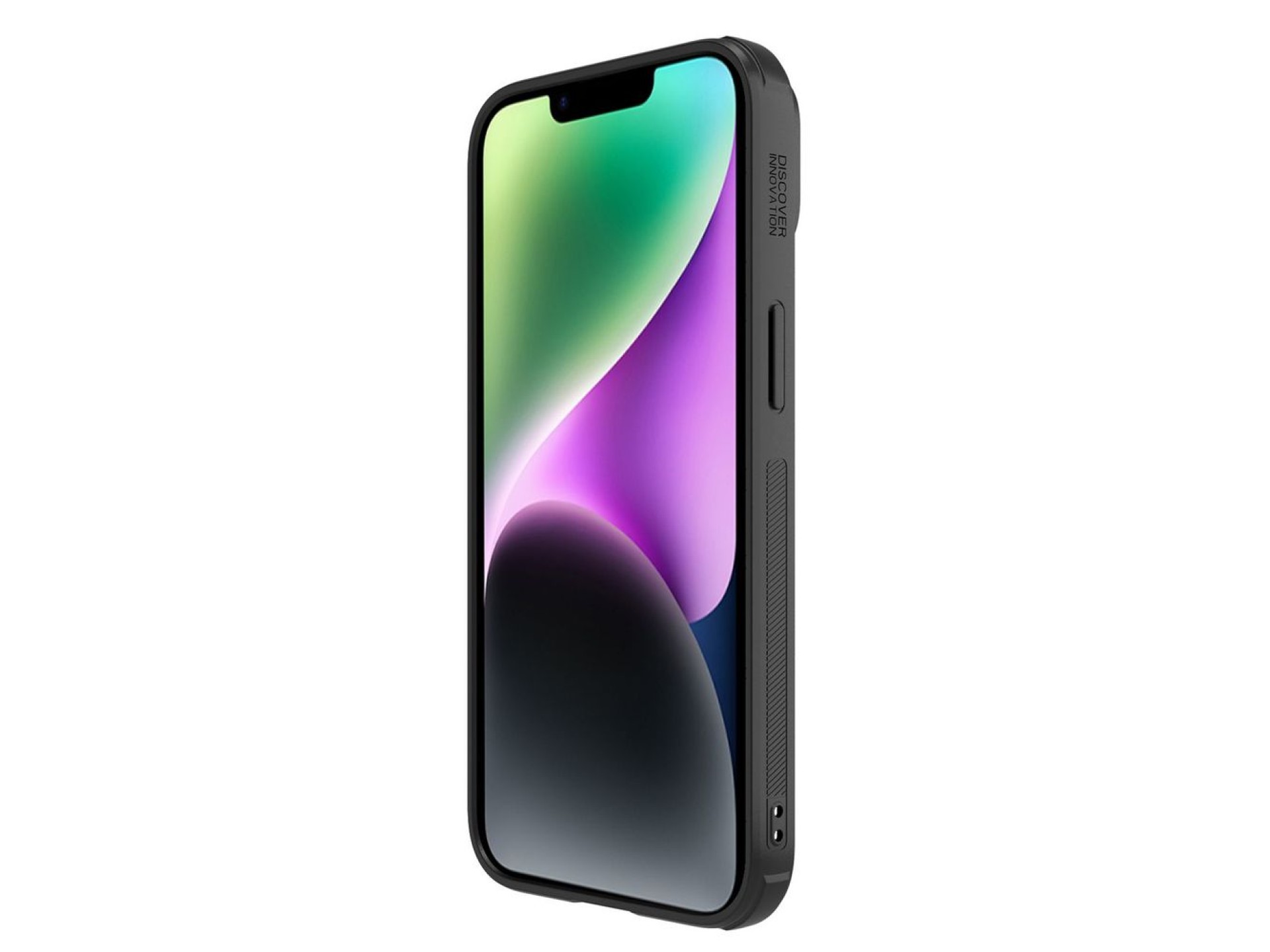 Nillkin Synthetic Fiber S Case iPhone 14 case with camera cover, black