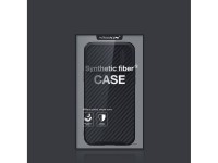 Nillkin Synthetic Fiber S Case iPhone 14 Pro case with camera cover, black Nillkin Synthetic Fiber S Case iPhone 14 Pro case with camera cover, black