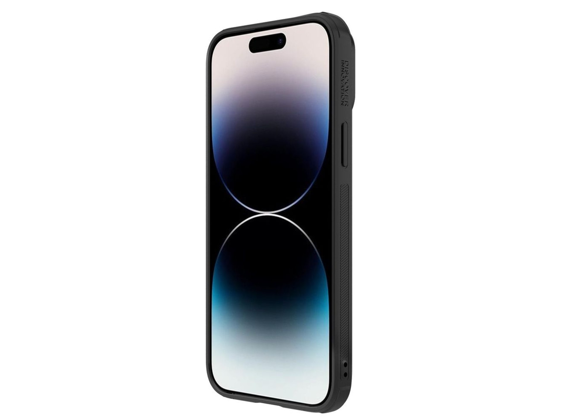Nillkin Synthetic Fiber S Case iPhone 14 Pro case with camera cover, black