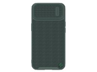 Capa Nillkin Textured S para iPhone 14 Plus, capa protetora reforçada com protetor de câmera, verde. Capa Nillkin Textured S para iPhone 14 Plus, capa protetora reforçada com protetor de câmera, verde.