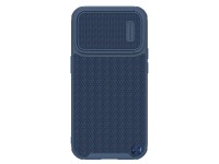Capa Nillkin Textured S para iPhone 14 Pro Max, capa protetora reforçada com protetor de câmera, azu Capa Nillkin Textured S para iPhone 14 Pro Max, capa protetora reforçada com protetor de câmera, azu