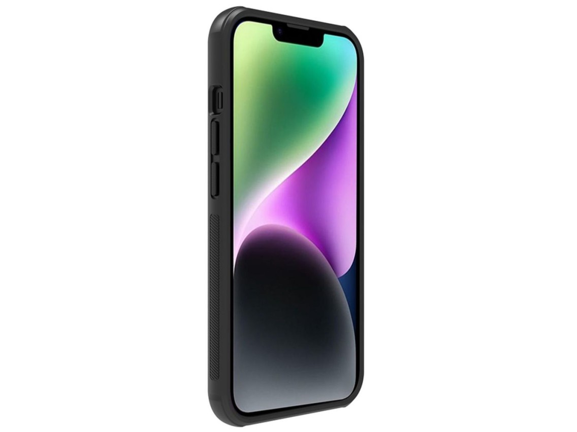Funda Nillkin Super Frosted Shield Pro para iPhone 14 Plus, cubierta trasera negra