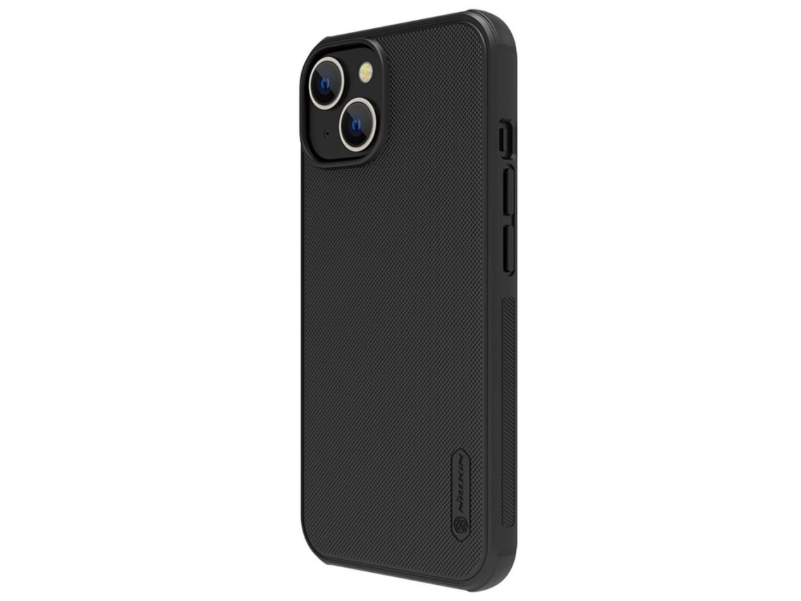 Funda Nillkin Super Frosted Shield Pro para iPhone 14 Plus, cubierta trasera negra