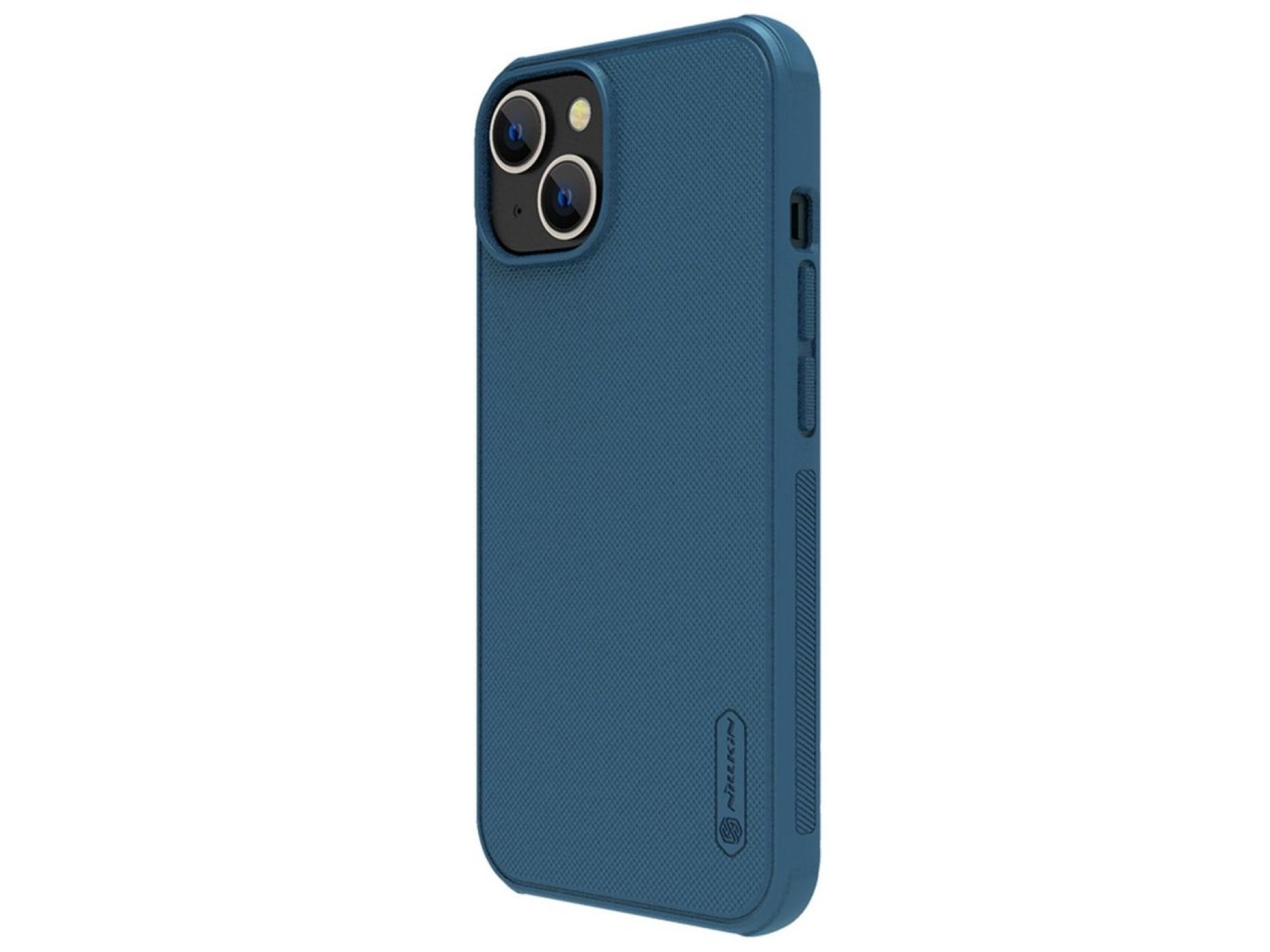 Nillkin Super Frosted Shield Pro case for iPhone 14 Plus back cover blue