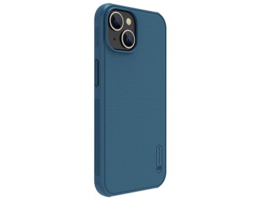 Capa Nillkin Super Frosted Shield Pro para iPhone 14 Plus, cor azul (parte traseira) Capa Nillkin Super Frosted Shield Pro para iPhone 14 Plus, cor azul (parte traseira)
