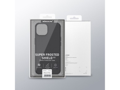 Nillkin Super Frosted Shield Pro case for iPhone 14 Plus back cover green Nillkin Super Frosted Shield Pro case for iPhone 14 Plus back cover green