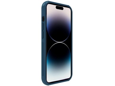 Nillkin Super Frosted Shield Pro case for iPhone 14 Pro Max back cover blue
