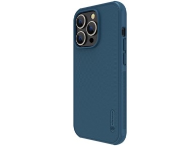 Nillkin Super Frosted Shield Pro case for iPhone 14 Pro Max back cover blue