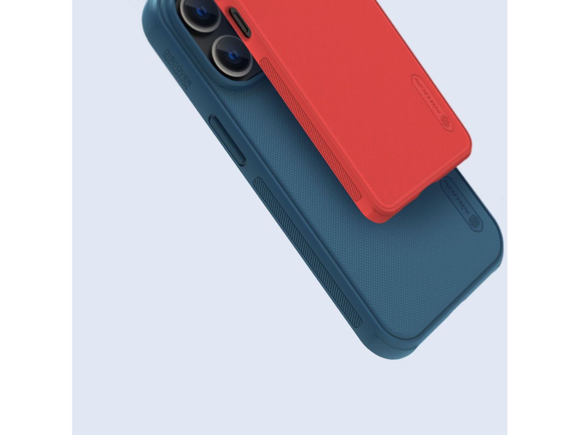 Nillkin Super Frosted Shield Pro case for iPhone 14 Pro Max back cover blue