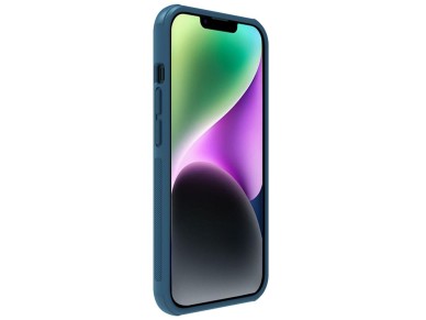 Nillkin Super Frosted Shield Pro Magnetic Case for iPhone 14 Plus with MagSafe magnetic blue Nillkin Super Frosted Shield Pro Magnetic Case for iPhone 14 Plus with MagSafe magnetic blue