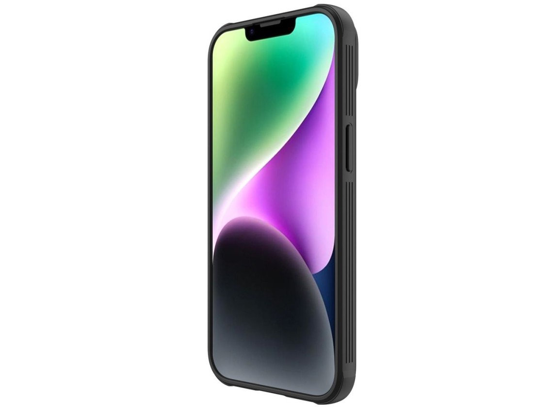 Nillkin CamShield Pro Case iPhone 14 Plus Armor Cover Camera Protector Black