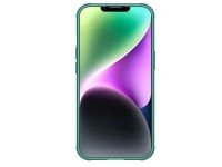 Capa Nillkin CamShield Pro para iPhone 14 Plus, com proteção reforçada para a câmera, na cor verde. Capa Nillkin CamShield Pro para iPhone 14 Plus, com proteção reforçada para a câmera, na cor verde.