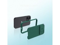 Capa Nillkin CamShield Pro para iPhone 14 Pro Max, com proteção reforçada para a câmera, azul. Capa Nillkin CamShield Pro para iPhone 14 Pro Max, com proteção reforçada para a câmera, azul.