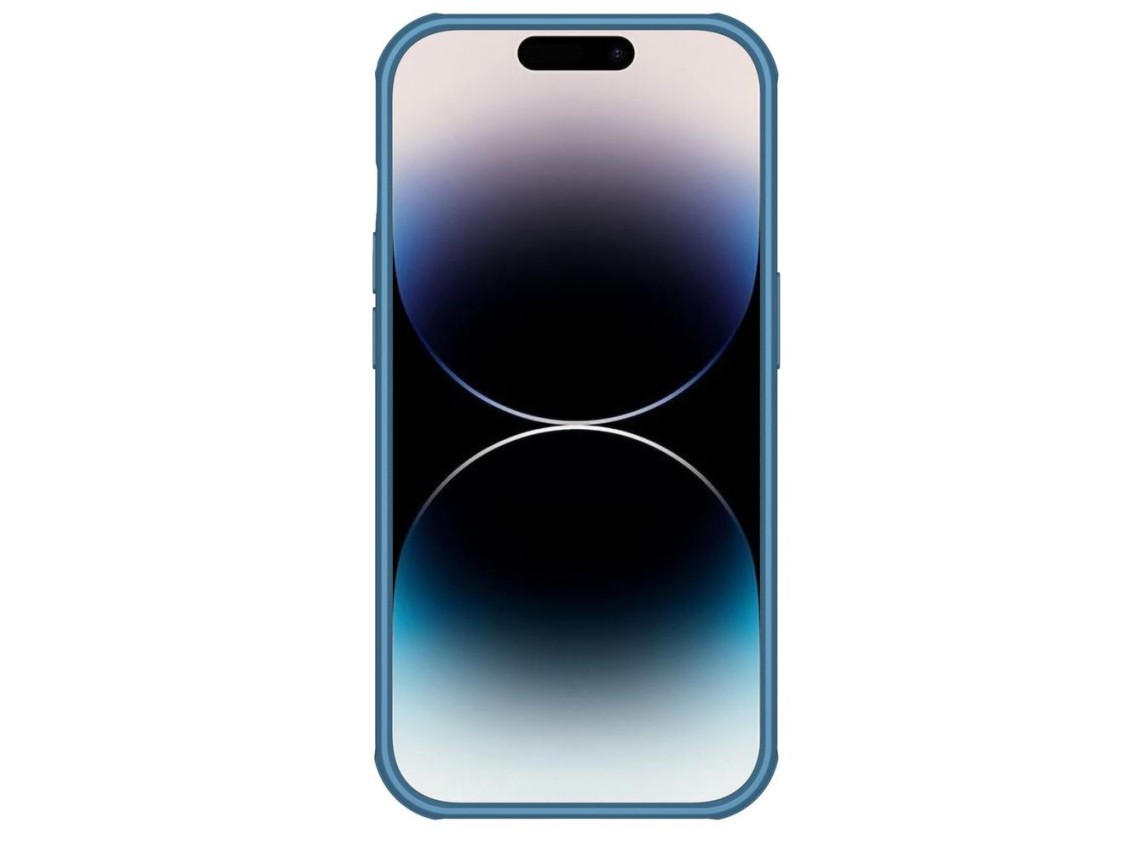Nillkin CamShield Pro Case iPhone 14 Pro Max Armored Cover Camera Protector Blue