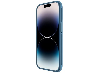 Nillkin CamShield Pro Case iPhone 14 Pro Max Armored Cover Camera Protector Blue Nillkin CamShield Pro Case iPhone 14 Pro Max Armored Cover Camera Protector Blue