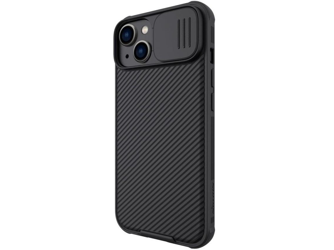 Nillkin CamShield Pro Magnetic Case iPhone 14 Plus Cover Camera Protector Black (with MagSafe)