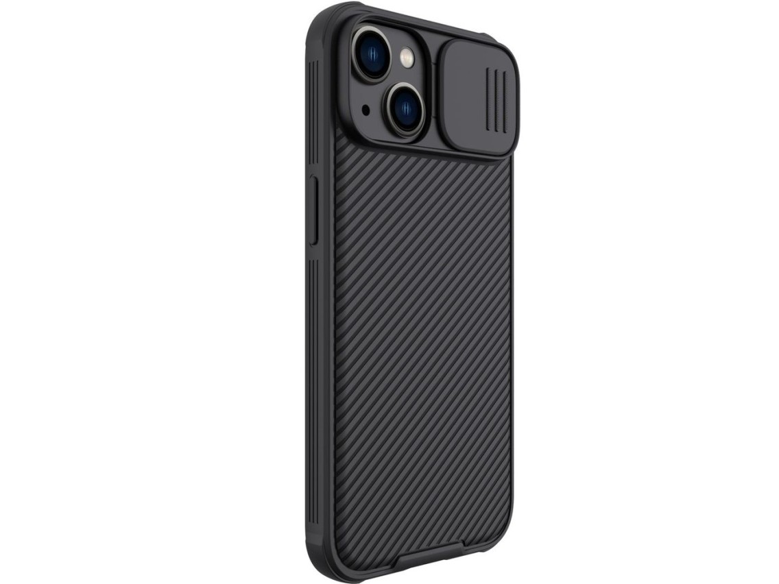 Nillkin CamShield Pro Magnetic Case iPhone 14 Plus Cover Camera Protector Black (with MagSafe)