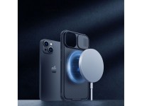 Nillkin CamShield Pro Magnetic Case iPhone 14 Plus Cover Camera Protector Black (with MagSafe) Nillkin CamShield Pro Magnetic Case iPhone 14 Plus Cover Camera Protector Black (with MagSafe)