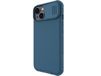 Capa magnética Nillkin CamShield Pro para iPhone 14 Plus, protetora de câmera, azul (com MagSafe) Capa magnética Nillkin CamShield Pro para iPhone 14 Plus, protetora de câmera, azul (com MagSafe)