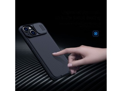 Nillkin CamShield Pro Magnetic Case iPhone 14 Plus Cover Camera Protector Black (with MagSafe) Nillkin CamShield Pro Magnetic Case iPhone 14 Plus Cover Camera Protector Black (with MagSafe)